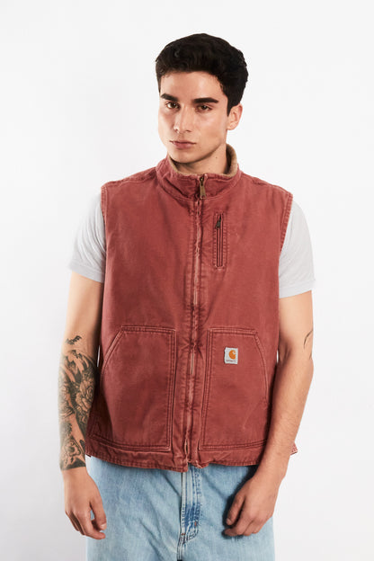 2000 Vintage Carhartt Salmon (VRS) Vest (M/L)
