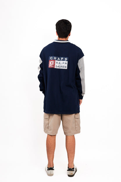 1990 Vintage Chaps Ralph Lauren Big Logo Polo Shirt (XL/XXL)