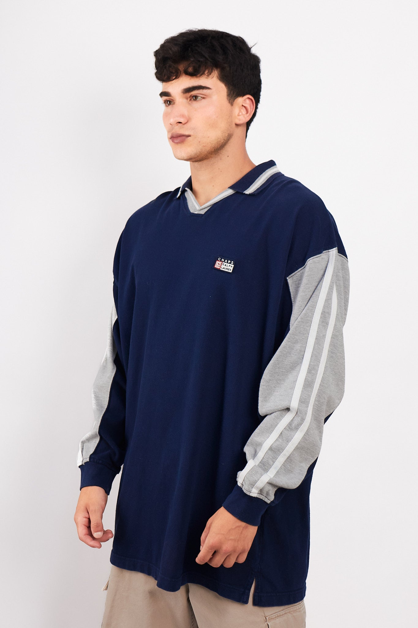 1990 Vintage Chaps Ralph Lauren Big Logo Polo Shirt (XL/XXL)