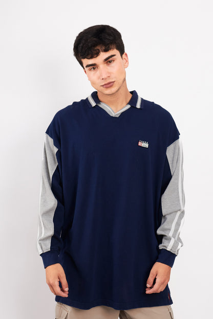 1990 Vintage Chaps Ralph Lauren Big Logo Polo Shirt (XL/XXL)