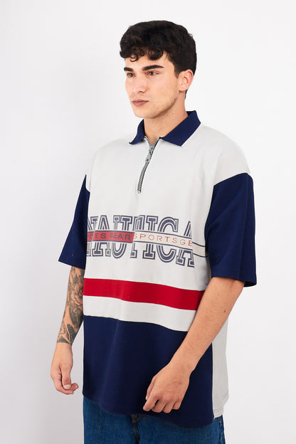 1990 Vintage Nautica Big Logo Jersey (L/XL)