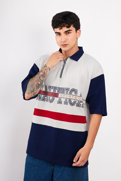 1990 Vintage Nautica Big Logo Jersey (L/XL)