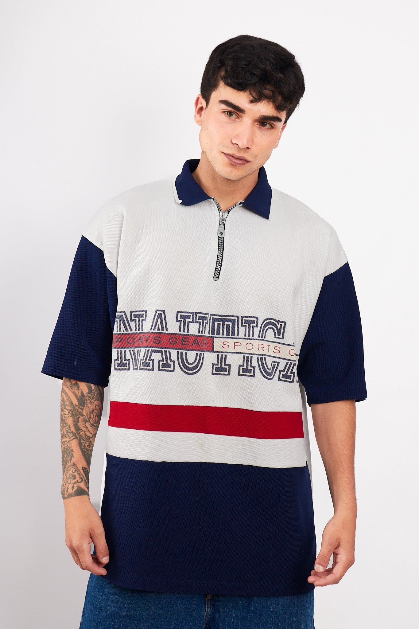 1990 Vintage Nautica Big Logo Jersey (L/XL)