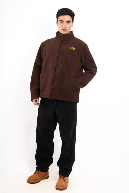 2000 Vintage The North Face Coffee Impermeable Softshell (L/XL)