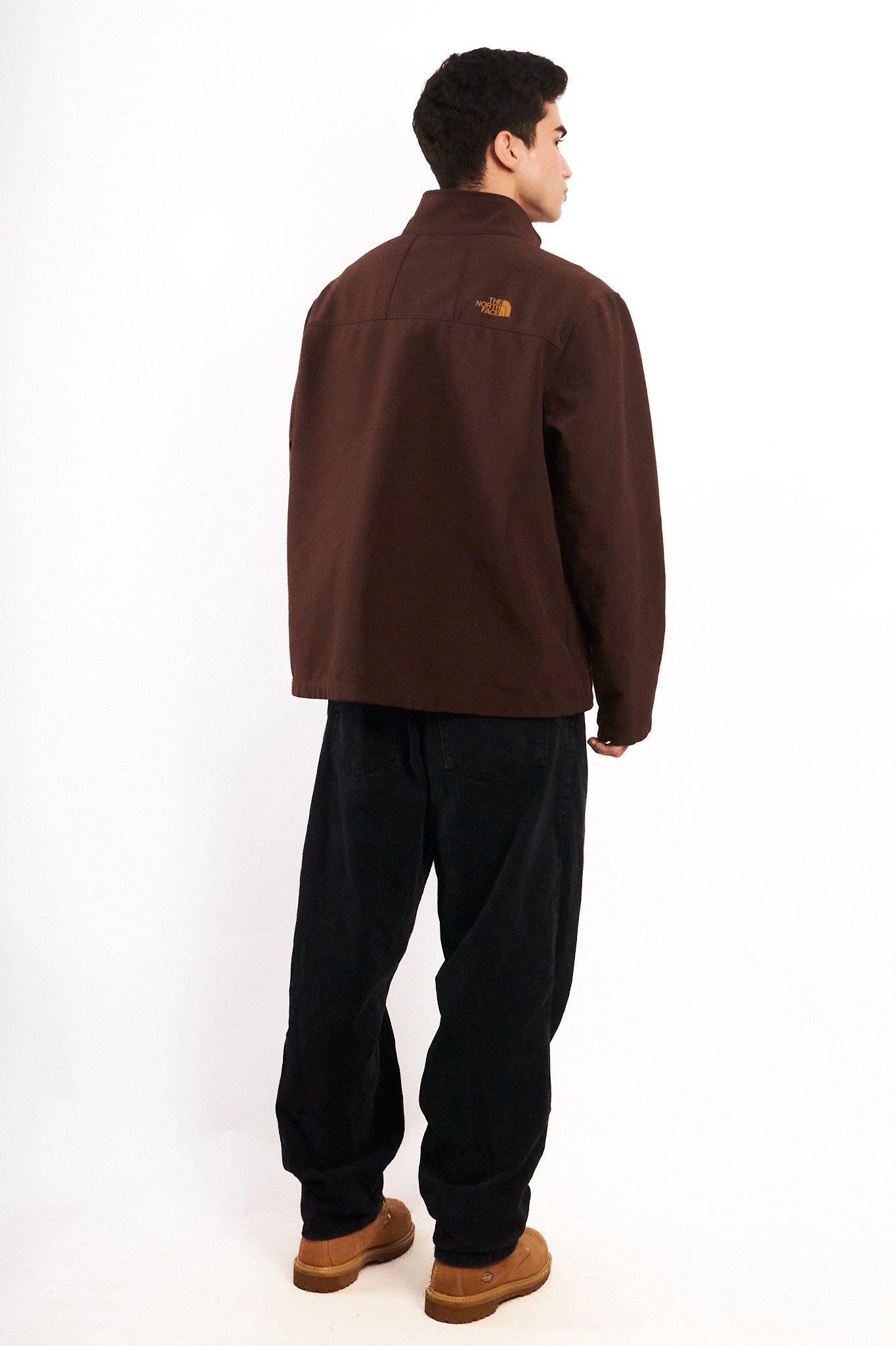 2000 Vintage The North Face Coffee Impermeable Softshell (L/XL)