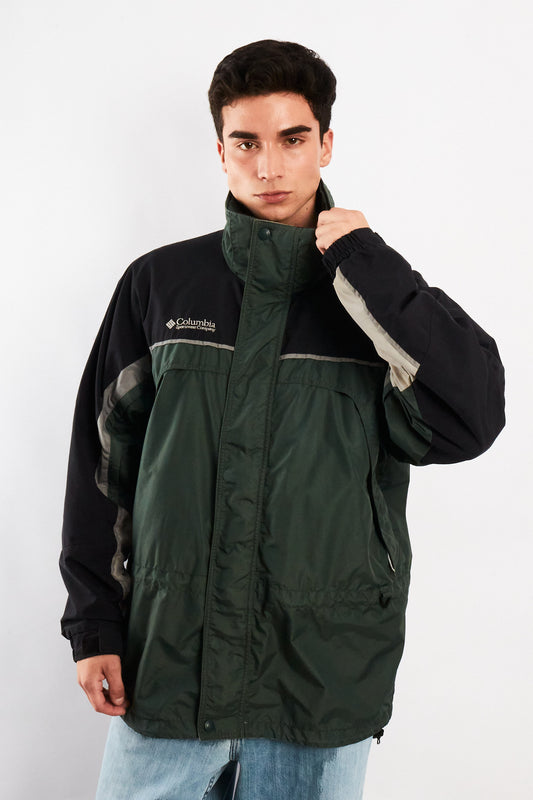 2000 Vintage Columbia Colorblock Padded Jacket (L/XL)