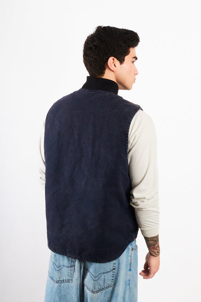 2000 Vintage Carhartt Midnight Blue Vest (M/L)