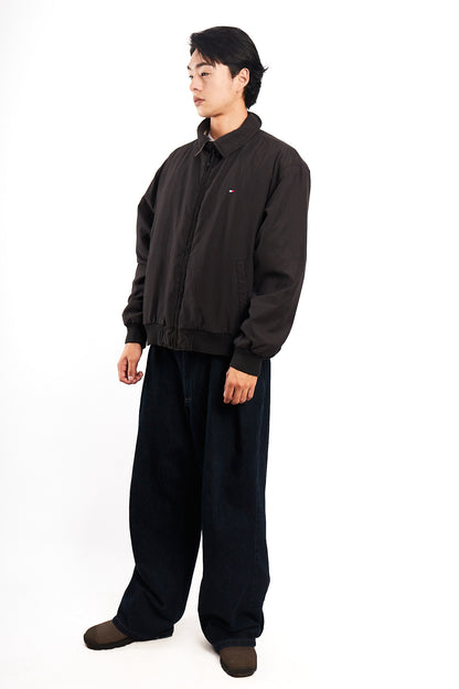2000 Vintage Tommy Hilfiger Black Harrington (M/L)