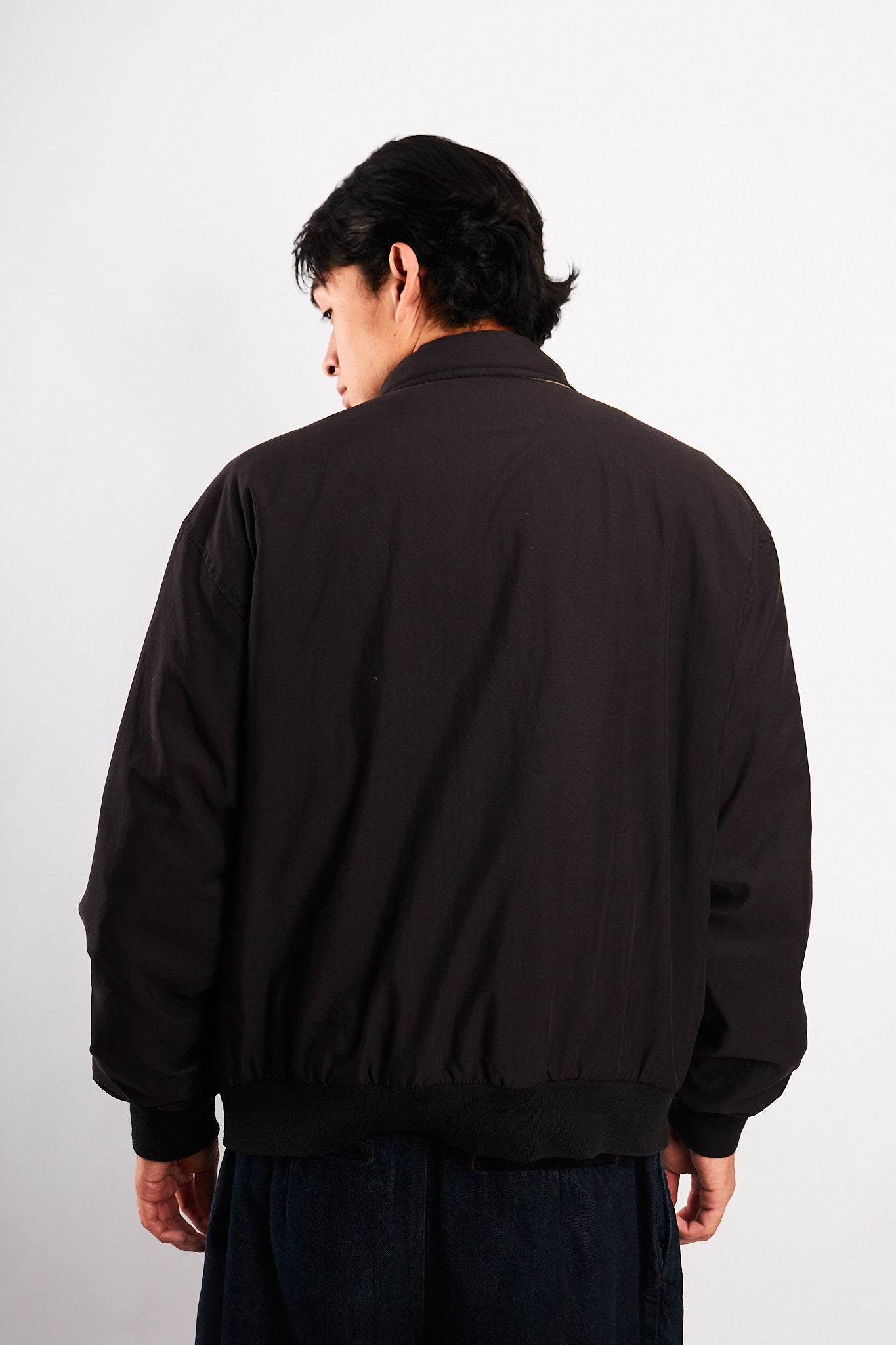 2000 Vintage Tommy Hilfiger Black Harrington (M/L)