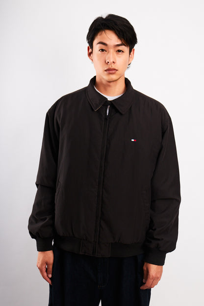 2000 Vintage Tommy Hilfiger Black Harrington (M/L)