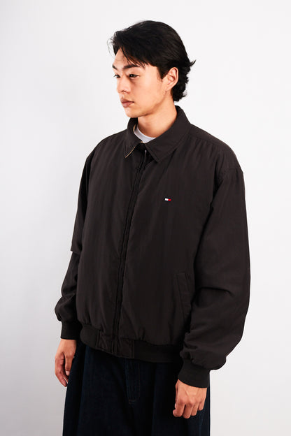 2000 Vintage Tommy Hilfiger Black Harrington (M/L)
