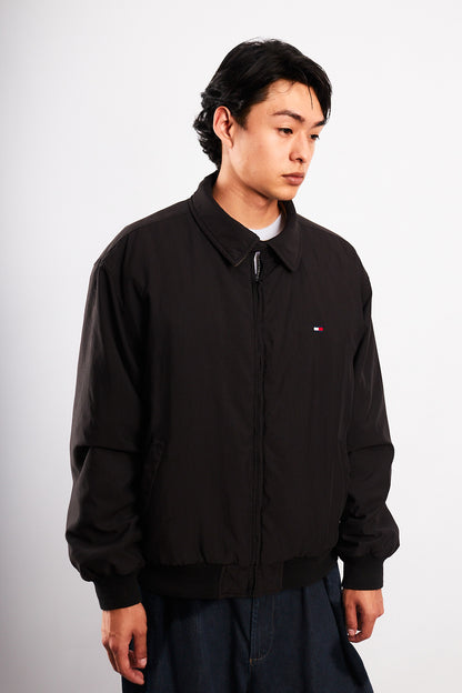 2000 Vintage Tommy Hilfiger Black Harrington (M/L)