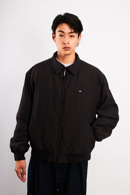 2000 Vintage Tommy Hilfiger Black Harrington (M/L)