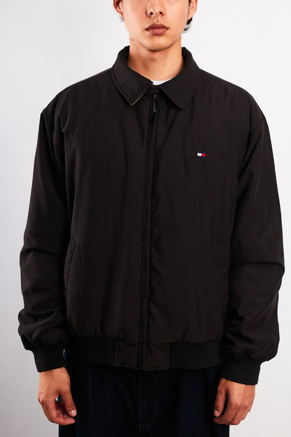 2000 Vintage Tommy Hilfiger Black Harrington (M/L)
