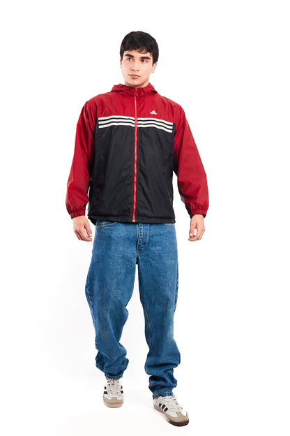 2001 Vintage Adidas Colorblock Windkbreaker (M)