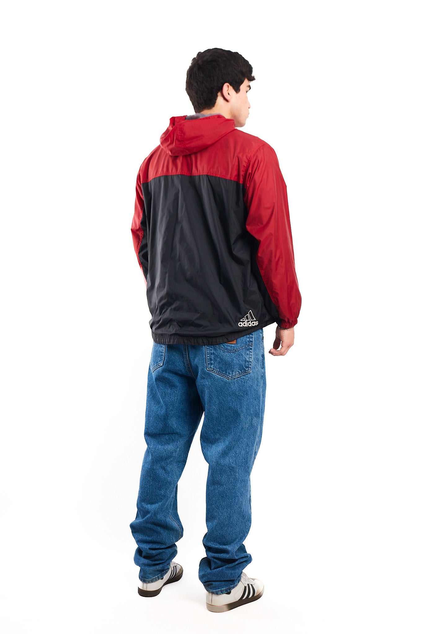 2001 Vintage Adidas Colorblock Windkbreaker (M)