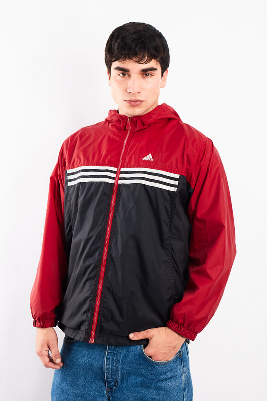2001 Vintage Adidas Colorblock Windkbreaker (M)