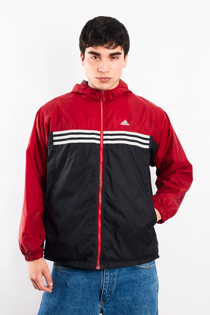 2001 Vintage Adidas Colorblock Windkbreaker (M)