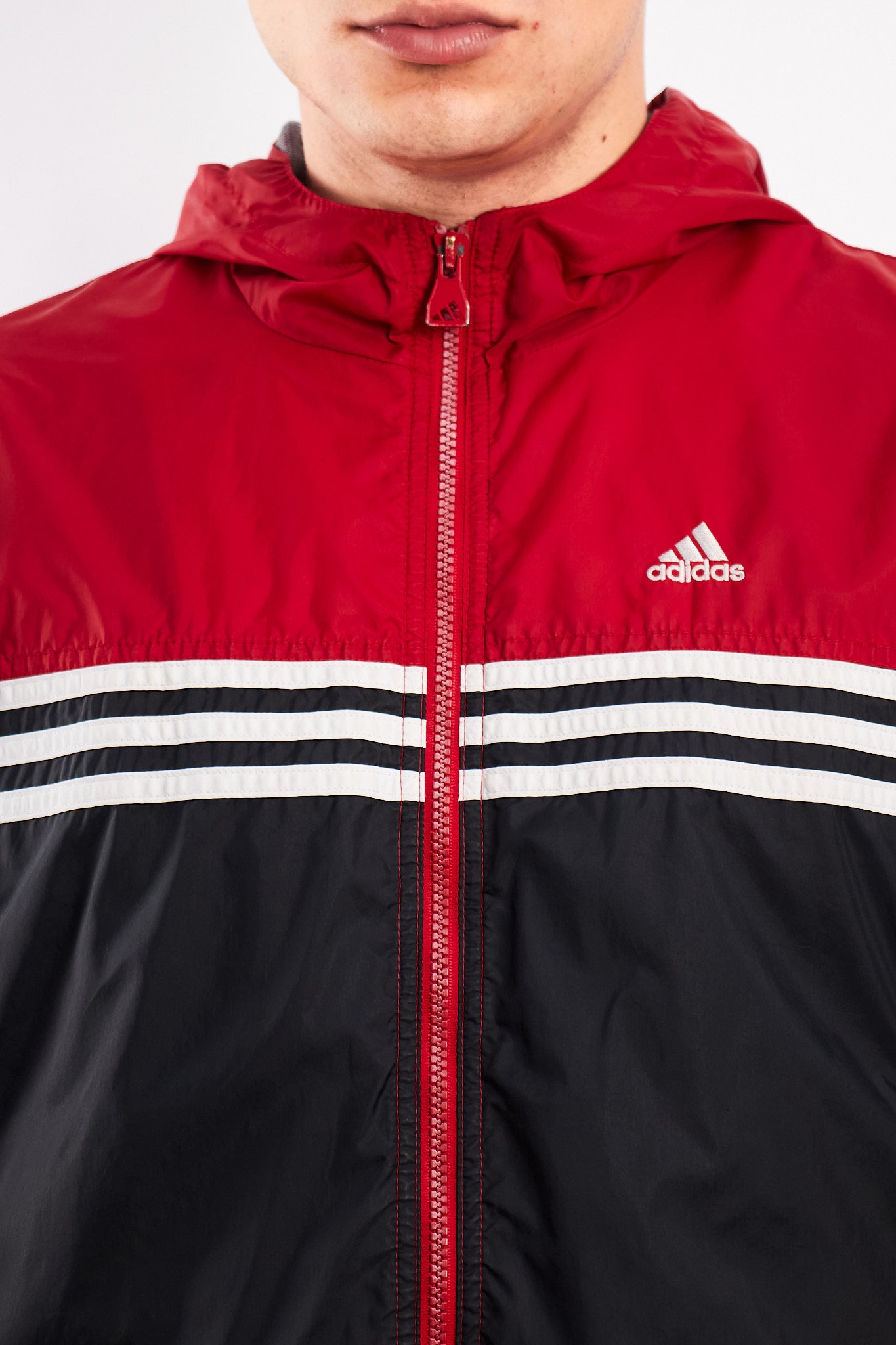 2001 Vintage Adidas Colorblock Windkbreaker (M)