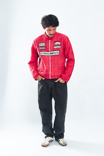 1990 Vintage Ayrton Senna Honda x Marlboro Racing Jacket (M)