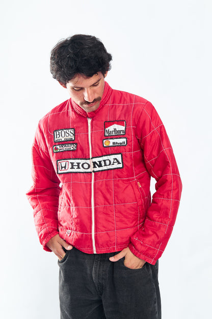 1990 Vintage Ayrton Senna Honda x Marlboro Racing Jacket (M)