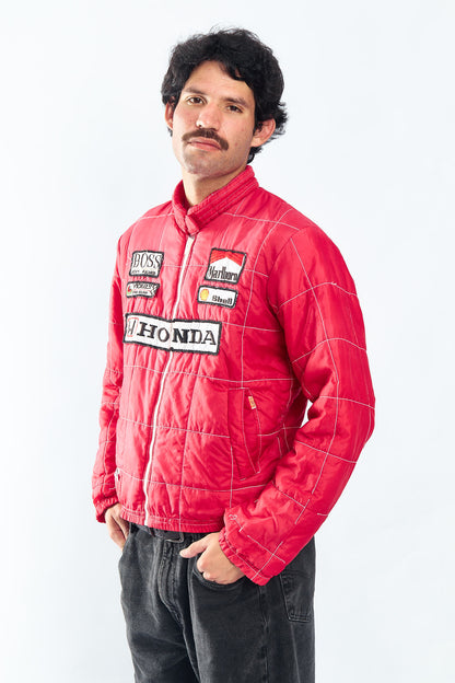 1990 Vintage Ayrton Senna Honda x Marlboro Racing Jacket (M)