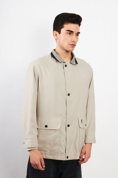 2000 Vintage Yve Saint Laurent Reversible Coat (M/L)