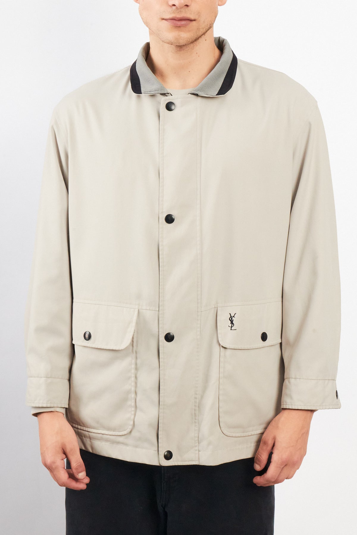 2000 Vintage Yve Saint Laurent Reversible Coat (M/L)
