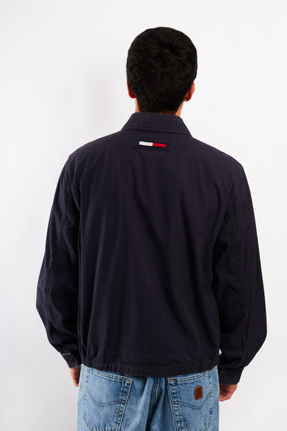 2000 Vintage Tommy Hilfiger Midnight Navy Harrington (M/L)