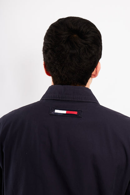 2000 Vintage Tommy Hilfiger Midnight Navy Harrington (M/L)