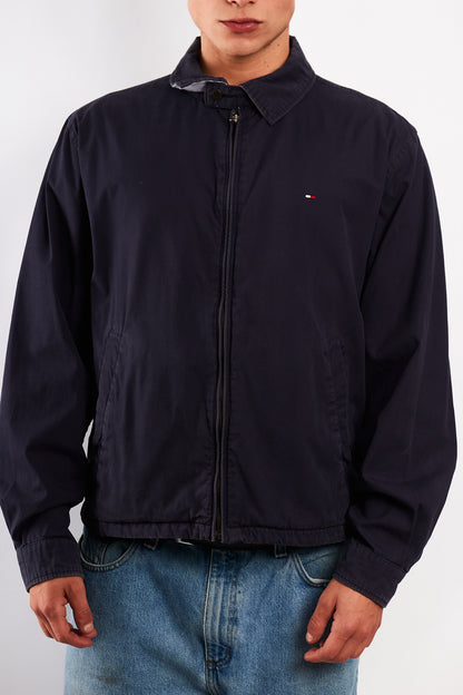 2000 Vintage Tommy Hilfiger Midnight Navy Harrington (M/L)