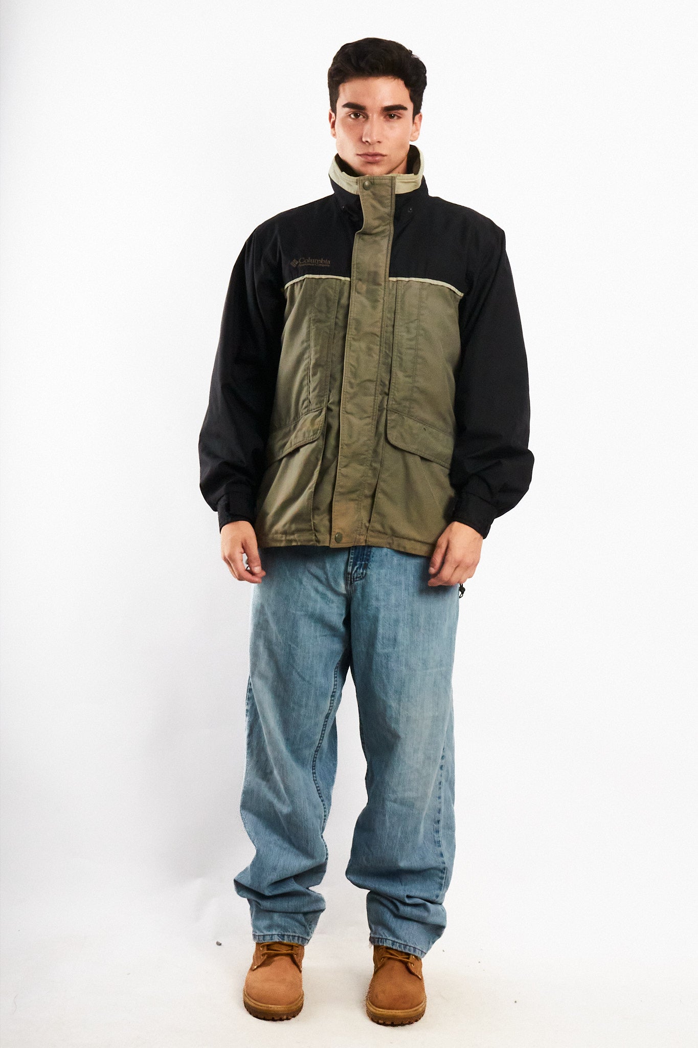 2000 Vintage Columbia Rockvale Colorblock Jacket (M)