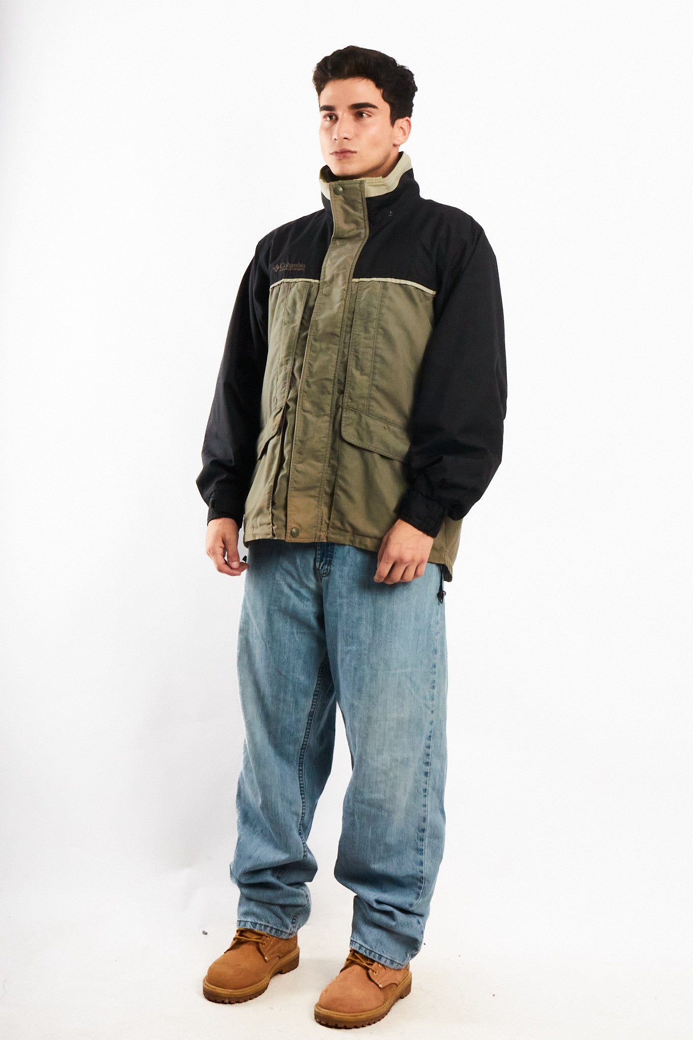 2000 Vintage Columbia Rockvale Colorblock Jacket (M)