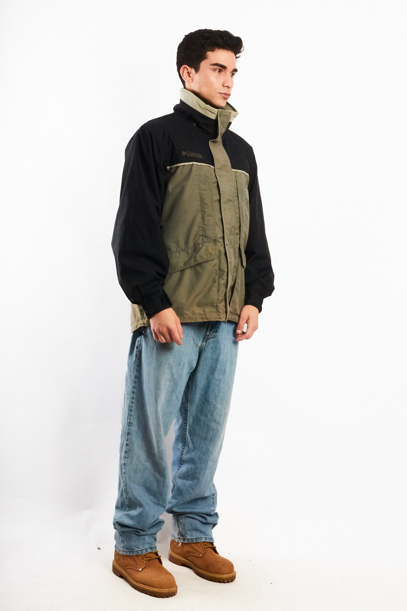2000 Vintage Columbia Rockvale Colorblock Jacket (M)