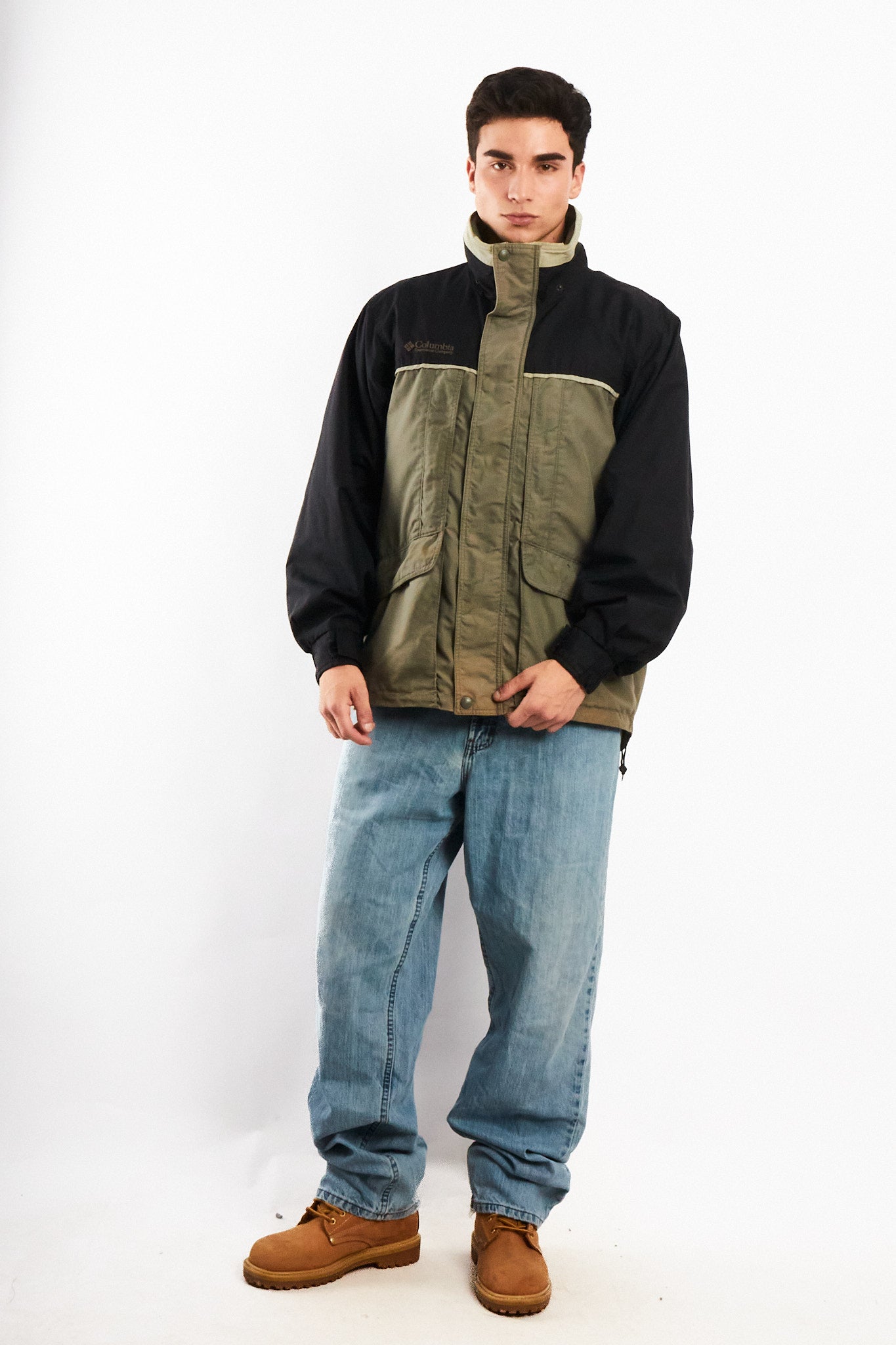 2000 Vintage Columbia Rockvale Colorblock Jacket (M)