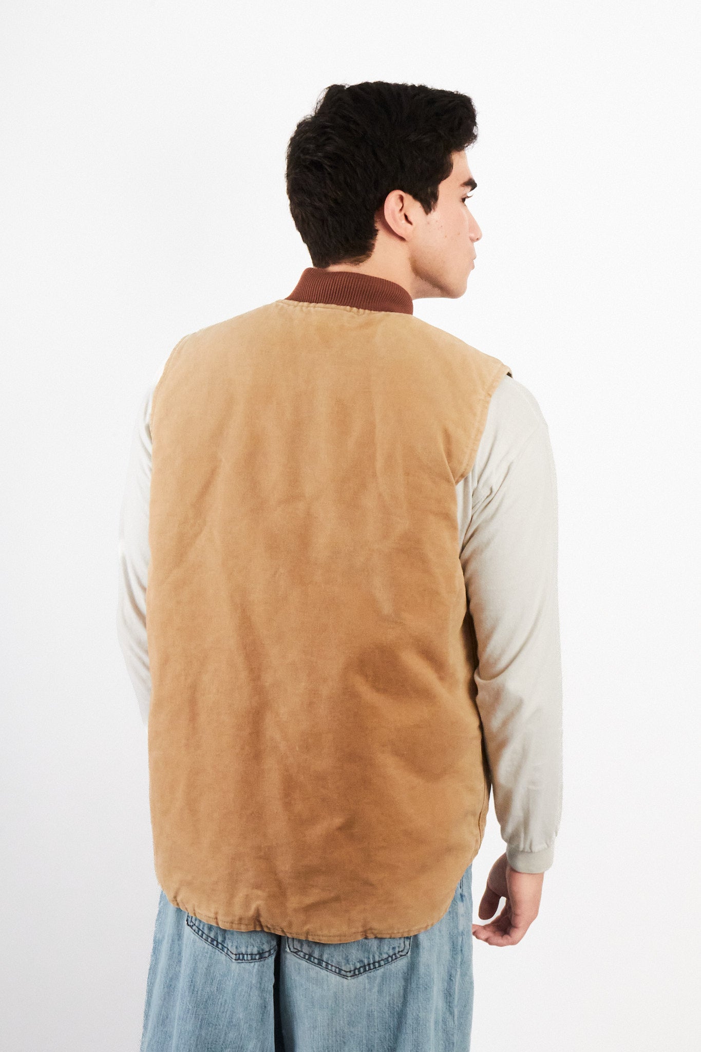 2000 Vintage Carhartt Hamilton Brown Vest (M/L)