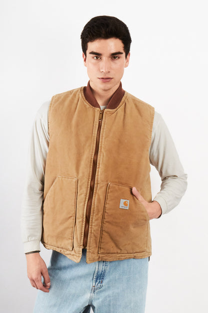 2000 Vintage Carhartt Hamilton Brown Vest (M/L)
