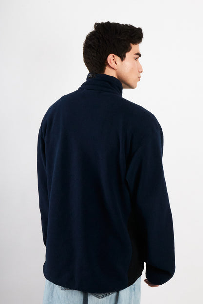 2000 Vintage Nautica Competition Fleece Spellout Jacket (L/XL)