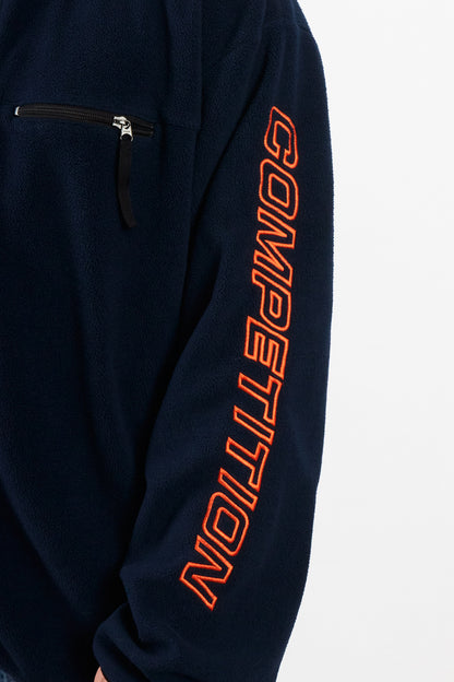 2000 Vintage Nautica Competition Fleece Spellout Jacket (L/XL)