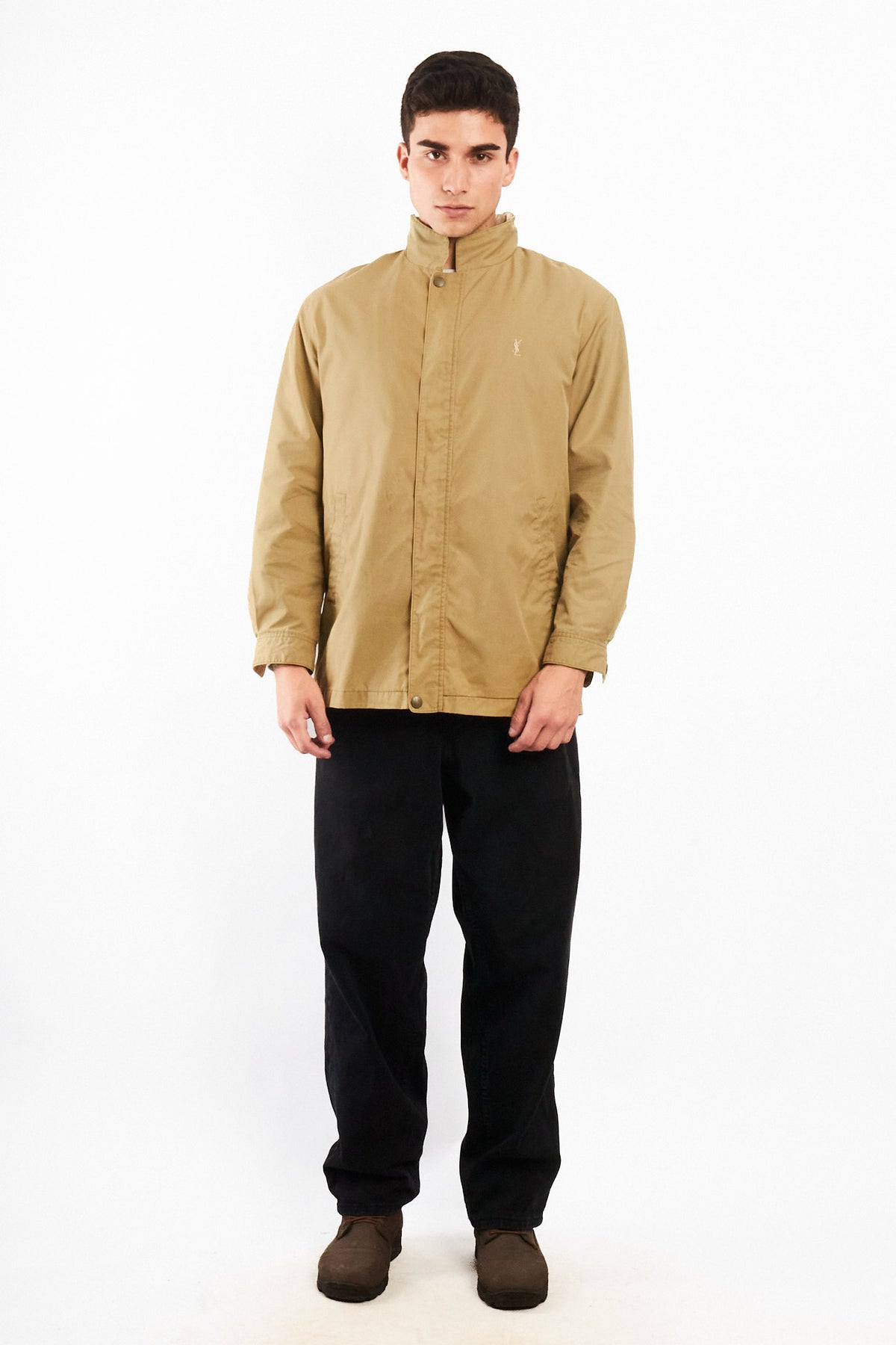 2000 Vintage Yve Saint Laurent Green Harrington (M)