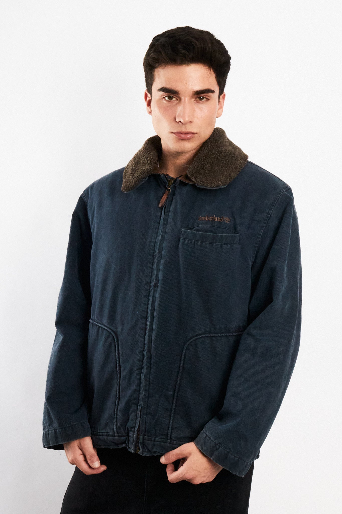 2000 Vintage Timberland Type Detroit Jacket (M)