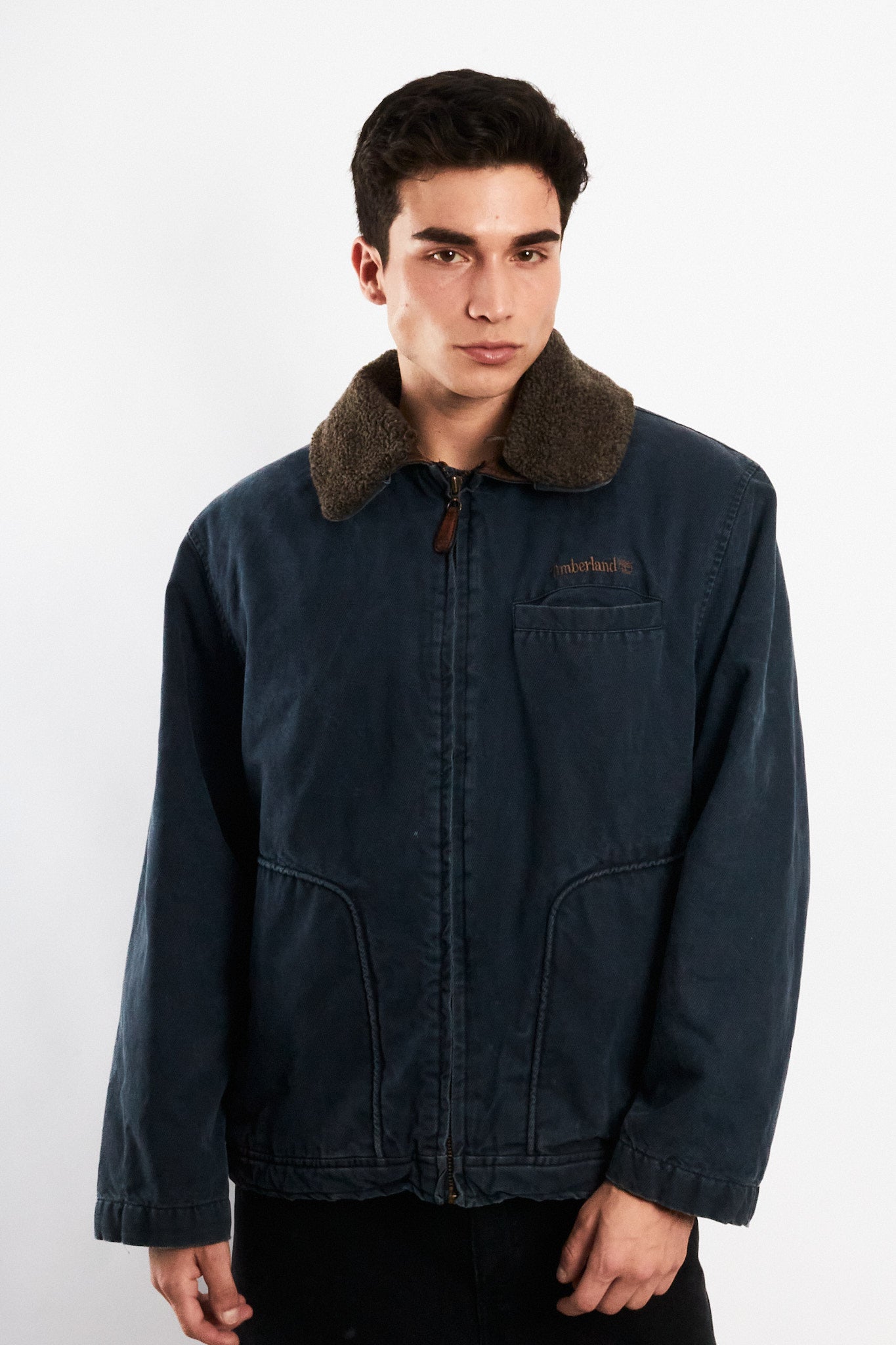 2000 Vintage Timberland Type Detroit Jacket (M)
