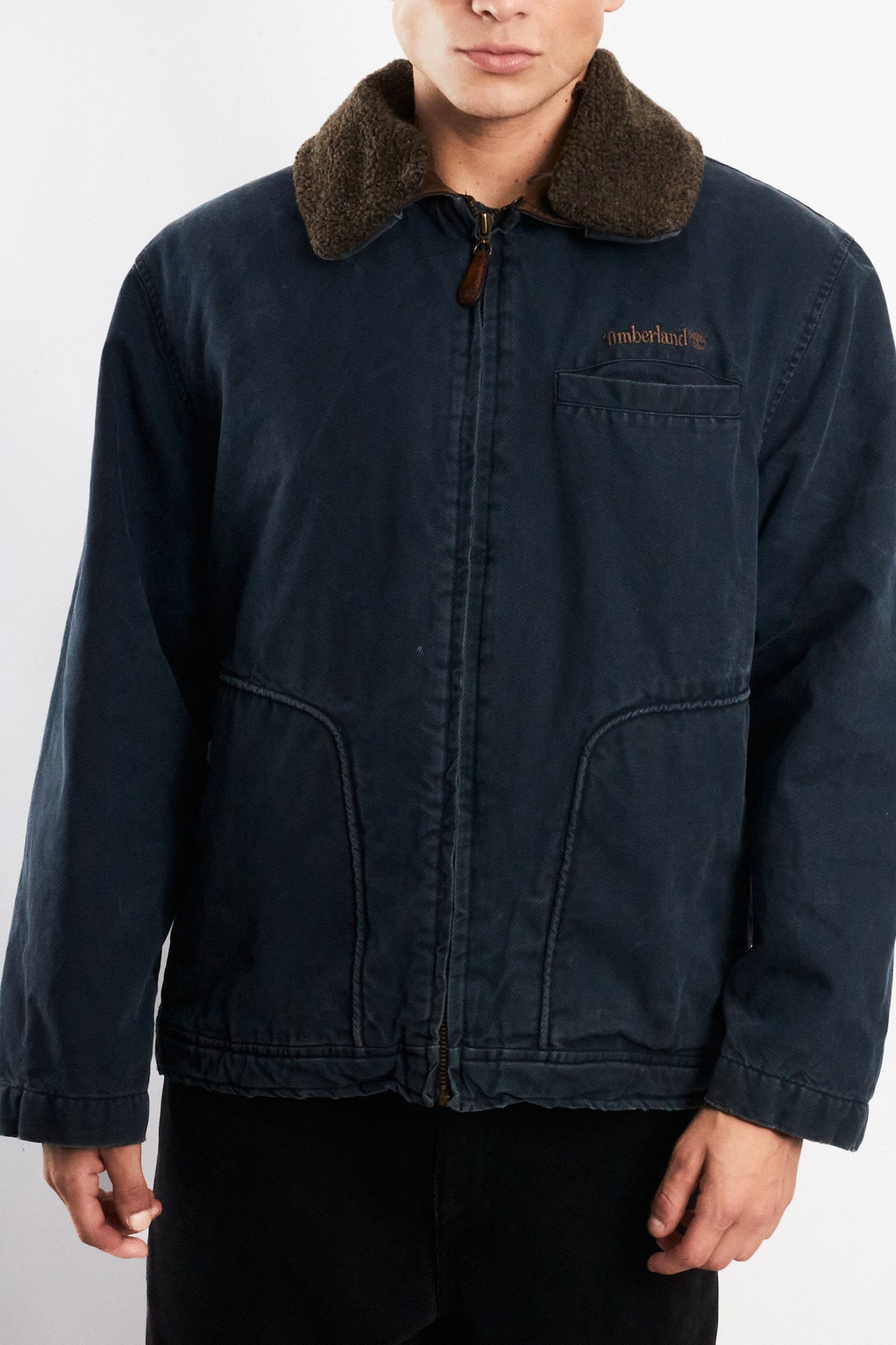 2000 Vintage Timberland Type Detroit Jacket (M)