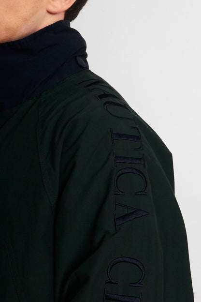 1990 Vintage Nautica Challenge J-Class Forest Green Jacket (M)