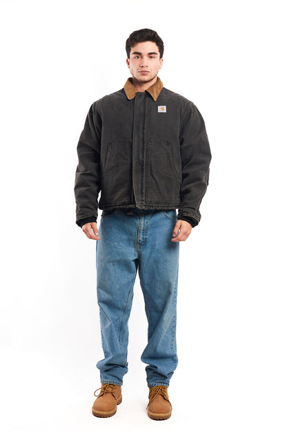 Vintage Carhartt Quilted Graphite Artic Jacket (M)