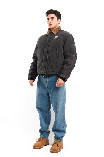 Vintage Carhartt Quilted Graphite Artic Jacket (M)
