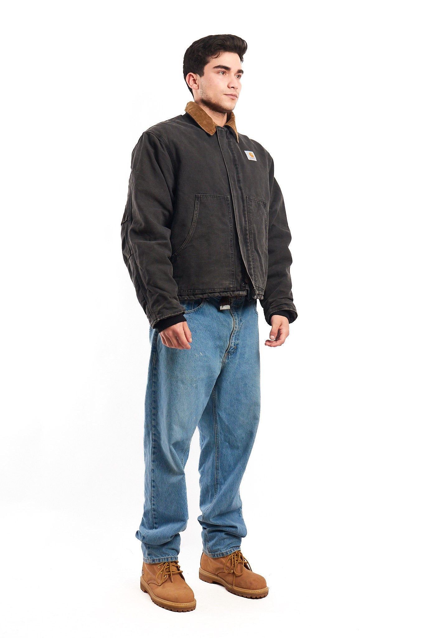 Vintage Carhartt Quilted Graphite Artic Jacket (M)