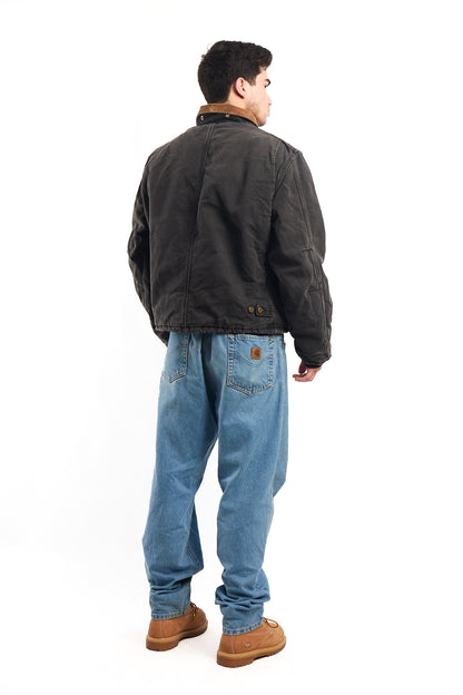 Vintage Carhartt Quilted Graphite Artic Jacket (M)