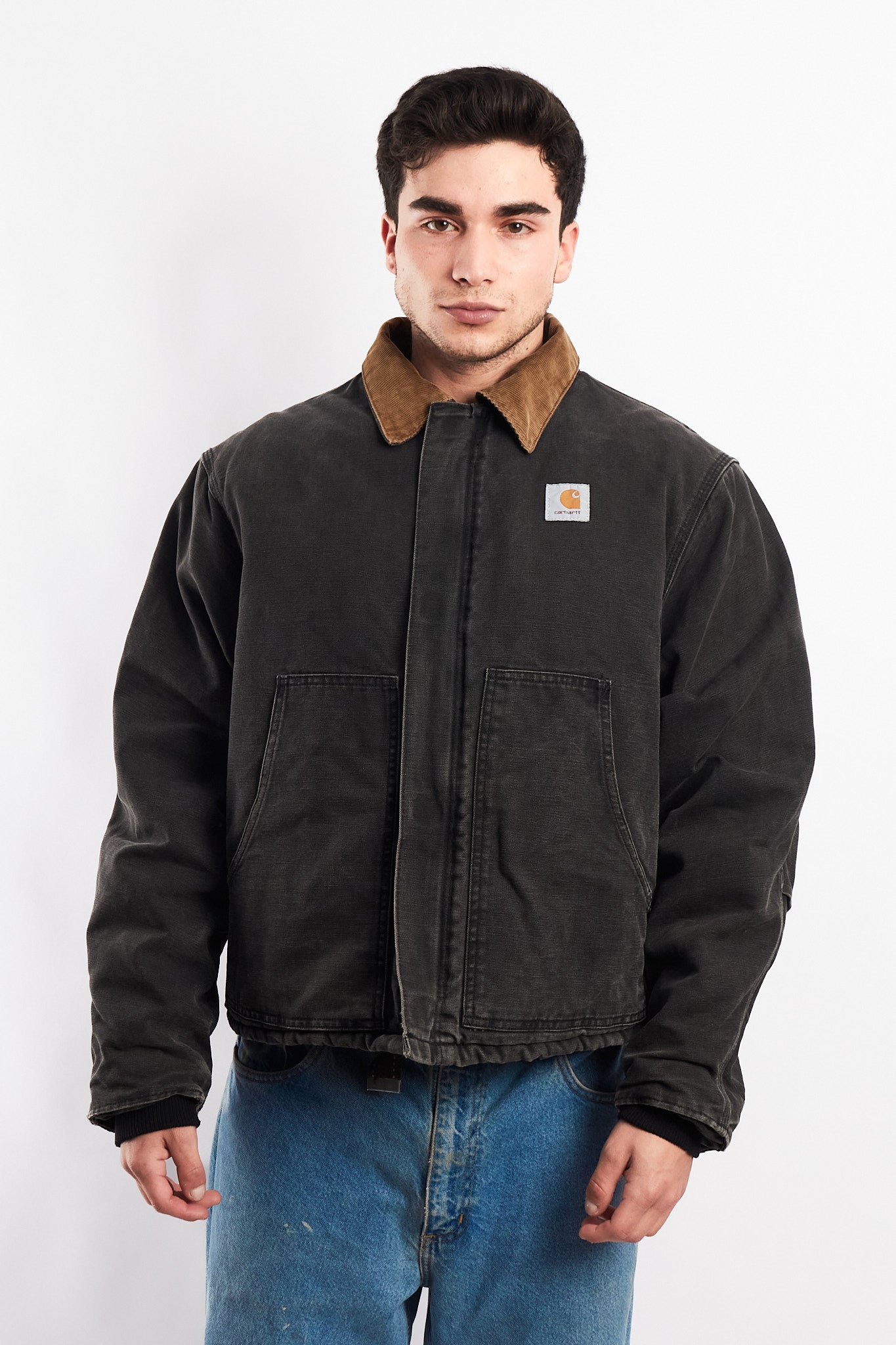 Vintage Carhartt Quilted Graphite Artic Jacket (M)