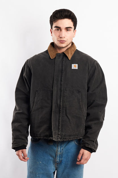 Vintage Carhartt Quilted Graphite Artic Jacket (M)